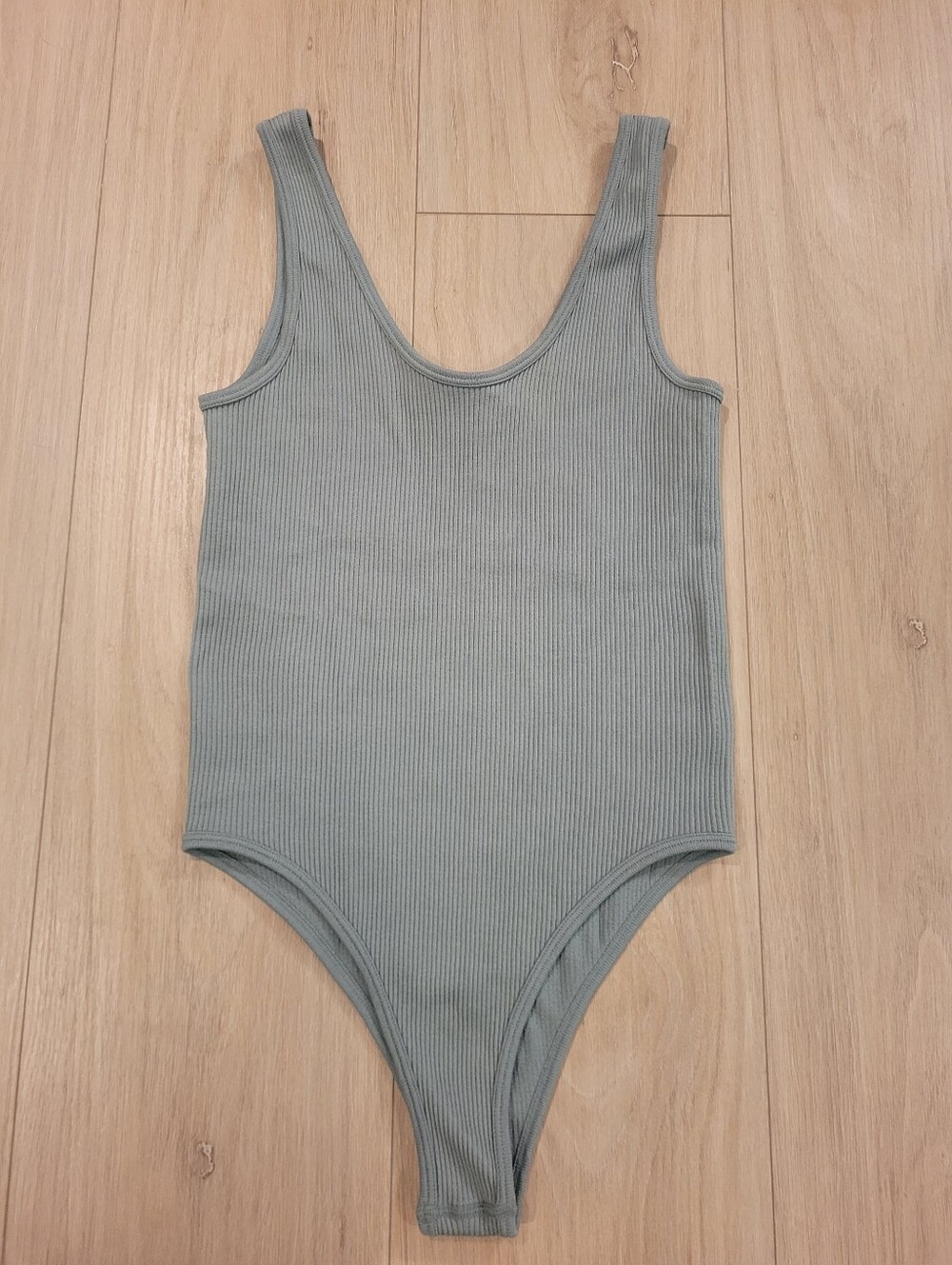 ZARA | Ribbed Sleeveless Bodysuit | Sz. M/L